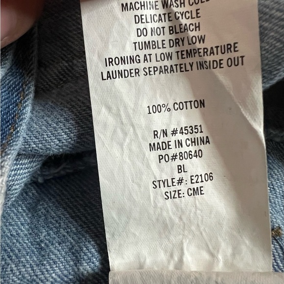 Curtain Call Costume Girl’s Medium (9-10) Patched Overalls - Picture 8 of 9